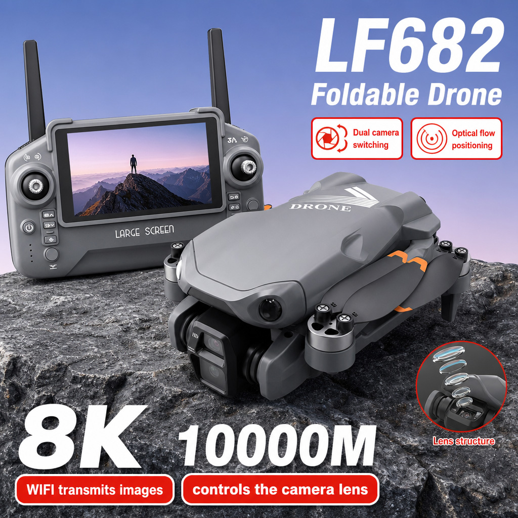 Drone Gps Mount - Дрон для аэрофотосъемки LF682 с двумя