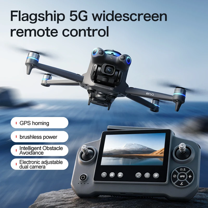 GT60 4K/6K/8K Камера GPS Дрон  – обзор и цена Drone Gps Mount