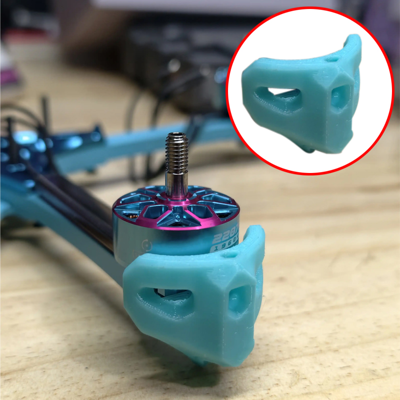 4 шт. Защитные чехлы для мотор – обзор и цена Drone Battery Strap